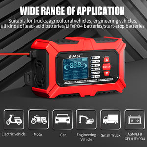 Envio rápido TK-800 12V 6A Chumbo Ácido LiFePO4 Carregador Automático De Bateria & Chumbo Ácido Battery <span class=keywords><strong>Tester</strong></span> Detector De Bateria <span class=keywords><strong>2</strong></span> em 1 - Product Image 3