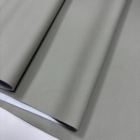 Kulit Sintetis PVC Motif Litchi 0.9mm Grosir Harga Kompetitif Langsung dari Pabrik Kulit Buatan untuk Sofa dan Tempat Duduk