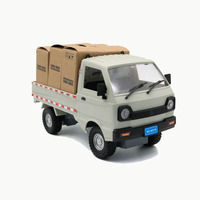 RC-Lkw Spielzeugwagen mit Lichtmatrize Modell abnehmbares Transportcontainerfahrzeug Fernsteuerungs-Auto