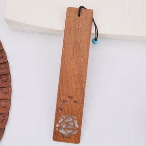 Creative Cultural Ancient Style Wooden <b>Bookmarks</b> Customizable Hollow-Out National Style Wood Crafts Eco-Friendly Wooden <b>Bookmark</b> - Product Image 2