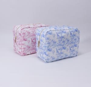 Rose Animal <span class=keywords><strong>Toile</strong></span> Cosmétique Cas <span class=keywords><strong>Chinoiserie</strong></span> Style <span class=keywords><strong>Toile</strong></span> <span class=keywords><strong>De</strong></span> <span class=keywords><strong>Jouy</strong></span> Voyage Maquillage Poche Nouveau Nylon Lavage Sacs Femmes Pochettes <span class=keywords><strong>De</strong></span> Rangement - Product Image 3