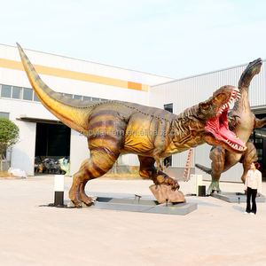 T-Rex animatronique d'intérieur avec structure métallique pour centres commerciaux, parcs d'aventure et écoles - Taille personnalisable - Product Image 2
