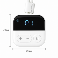 Masseur de cou électrique intelligent à impulsions chauffantes pour relaxation musculaire profonde, soulagement des vertèbres cervicales, appareil de santé