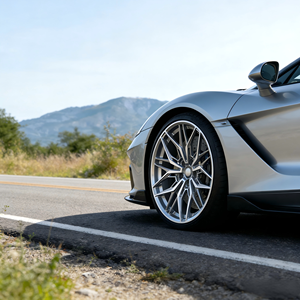 Luxury Multi-Spoke Forged Aluminum Wheels 17-24" | Fully Custom PCD ET CB | High Gloss Polished Alloy Rims for <strong>Mercedes</strong> BMW Audi - Product Image 3