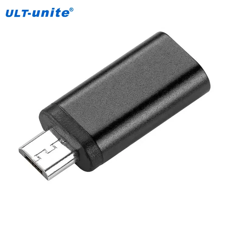ULT-unite Micro USB Maschio a USB Tipo C Femmina OTG Adattatore Convertitore