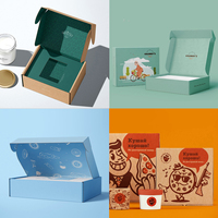 OMT personnalisé Yiwu carton ondulé expédition Mailer boîte en carton avec stratification mate taille personnalisée logo matériaux recyclés