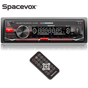 OK-<span class=keywords><strong>JVC</strong></span> Fix Panel Din Car FM Radio USB MP3 Audio Stéréo Lecteur <span class=keywords><strong>Bluetooth</strong></span> Grande Puissance 7 Couleur ISO Socket 4 RCA LCD Télécommande RS-5255 - Product Image 1