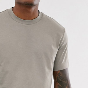 Boxy Heavyweight 100% Cotton Formal Custom Sublimation T-shirt <b>Men</b> High Quality Gym Manufacturer - Product Image 3