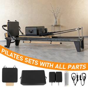 Machine de Pilates Reformer en alliage d'aluminium durable, portable et réglable pour la <span class=keywords><strong>santé</strong></span> et l'utilisation en studio - Product Image 2