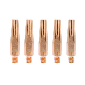 Xiongju Seiko Conductive Nozzle 40/45mm Chromium Zirconium Copper Robot Welding Torch Accessory Metalworking - Product Image 5