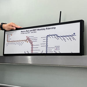 Nouvel Arrivage – Affichage Numérique Spectra 6 E-Ink pour Gares, Aéroports et Métros – Écran E-Paper – Panneau Publicitaire Électronique - Product Image 1