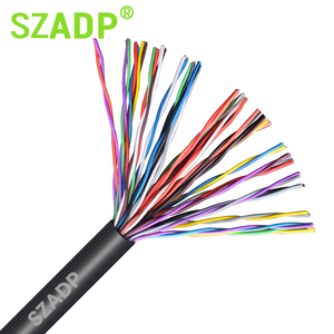 كابل جلي للاتصالات السلكية واللاسلكية خارجي مملوء بالهلام من النحاس/CCA غير مدرع 10 20 25 50 50 50 50 كابل متعدد الأزواج مصفح - Product Image 4