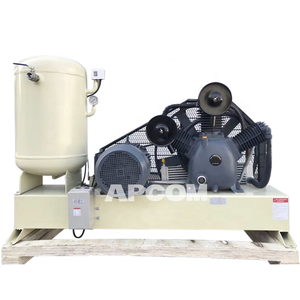 Apcom Aircompressors Skid-Gắn Piston Máy Nén Khí Máy Nén Khí Cao Áp Dọc Tank Piston Không Khí-Máy Nén - Product Image 2