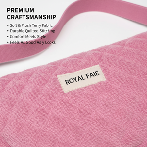 Borsa a <span class=keywords><strong>Tracolla</strong></span> <span class=keywords><strong>Mini</strong></span> Royal Fair Personalizzata, Assorbente, Trapuntata, in Spugna, con <span class=keywords><strong>Tracolla</strong></span> Regolabile per Uso Quotidiano - Product Image 4