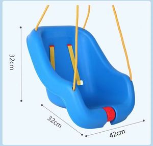 Modern Design Indoor Outdoor Kids Schommel Stoel Lange Touw Schommel Met Stalen Klem Veiligheidsgordel Voor School Achtertuin Tuin Binnenplaats - Product Image 5