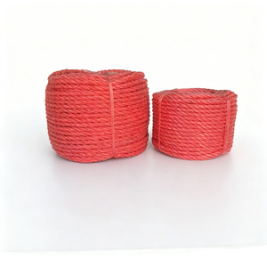 Cordes d'emballage en PP colorées, cordes en polypropylène à film séparé, 3 brins torsadés, cordes de tirage, 4 mm, 6 mm, 8 mm, 10 mm, 12 mm, 14 mm, 16 mm, 18 mm, 20 mm - Product Image 3