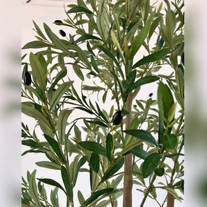 Venta Directa de Fábrica, Olivo Artificial de Plástico de 120cm/150cm/180cm, Flor de Seda de Simulación, PVC Suave, Decoración del Hogar, Accesorios de Fotografía - Product Image 4
