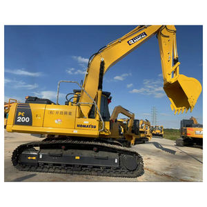 Excavadora de orugas Komatsu PC200 usada Excavadora Komatsu PC200 usada con excelente calidad a la venta - Product Image 1