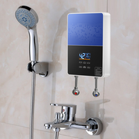 Chauffe-eau électrique instantané à écran tactile 220V-240V 5500W, température constante, équipement de cuisine et de douche domestique