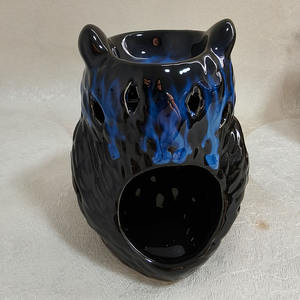 Ywbeyond Home Aroma Stove <strong>Owl</strong> Design Aromatic <strong>Candle</strong> <strong>Holder</strong> for Wax Melt Warmer Tealight <strong>Holder</strong> Ceramic Essential Oil Burner - Product Image 2