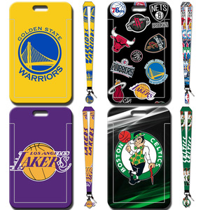 Porte-cartes en polyester imperméable à l'eau sur le thème des stars de la <span class=keywords><strong>NBA</strong></span> pour cartes d'étudiant, cartes d'identité scolaires, cartes repas/métro et badges d'employé - Product Image 2