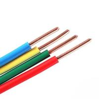 Kabel Kelistrikan WDZ-BYJ 0.6/1kV Konduktor Tembaga Berisolasi XLPE Inti Tunggal Rendah Asap Nol Halogen Tahan Api Standar IEC