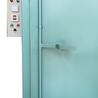 Four de cuisson à poudre haute efficacité pour petits pièces métalliques avec chariot, chauffage électrique