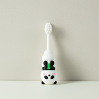 Nouvelle Arrivée Brosse à Dents Personnalisée Premium en Forme de Panda Cartoon avec Manche en PP pour Enfants, Utilisation Domestique
