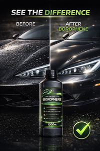 Revêtement Nano BOROPHENE Gris Transparent pour la Peinture des Voitures Neuves et Anciennes 1000ml Protection 10 Ans PH2-12 - Product Image 3