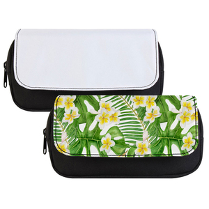 Estuche de Lápices de Doble Capa Sublimable, Bolsa de Cosméticos Personalizable, Bolsa de Almacenamiento Multibolsillos para la Escuela, Oficina y Viajes - Product Image 1