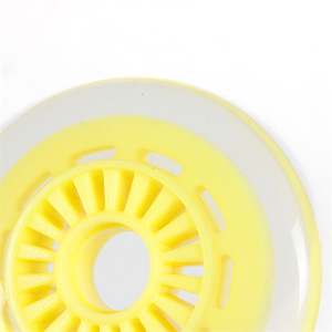 Roues de trottinette pour enfants 95*24, roues scintillantes tournesol, roues en PU injecté pour patins à roulettes pour enfants - Silencieuses - Product Image 2