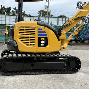 Excavatrice sur chenilles Komatsu 40 d'occasion, marque japonaise d'origine, 4 tonnes, mini-excavatrice sur chenilles d'occasion - Product Image 2