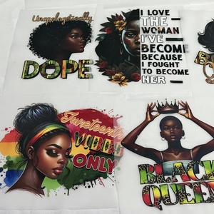 Siêu Đen Người Phụ Nữ Leopard In Truyền Nhiệt Sắt Các Bản Vá Lỗi Nữ Hoàng Dán Cho T-Shirt DIY Trang Trí Nội Thất Tùy Chỉnh Băng Màn Hình In Ấn - Product Image 2