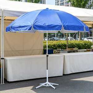 Sombrilla de 1.5m con Revestimiento Plateado, Resistente al Viento, con Orificios de Ventilación, Portátil, para Jardín, Playa, Patio, Suministro al por Mayor - Product Image 1