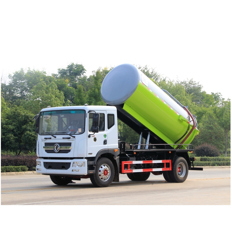 Китайский производитель, Лучшая цена, Dongfeng 12000L 12CBM 4x2 вакуумный септический фекальный всасывающий Автоцистерна для очистки сточных вод