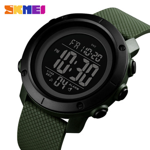<span class=keywords><strong>Skmei</strong></span> <span class=keywords><strong>1426</strong></span> Montre Digitale de Sport Noire pour Homme Étanche 50 Mètres Style Tendance Multifonction - Product Image 3