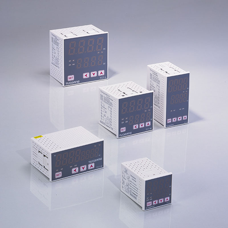 TUOBANG PID LED Display Temperature Controller TC7-S/L ABS Relay Solid-state Output ODM/OEM Industry Thermostat 100-240V