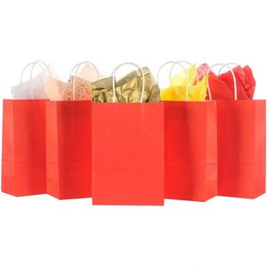 Small <b>Paper</b> Bag with Handle Party Favors Bag for Halloween Birthday Wedding Christmas Recycled Bag <b>Biodegradable</b> <b>Paper</b> Bag - Product Image 3
