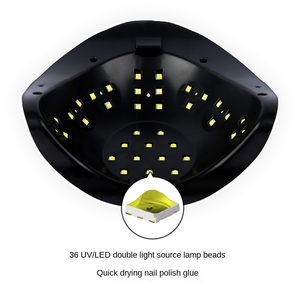 Lámpara UV para Uñas BLUEQUE BQ V8 168W 36 LEDs para Esmalte en Gel, Cuidado Profesional de Uñas - Product Image 4