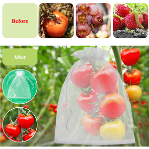 Sacs de culture pour fruits et raisins 7*9cm, sacs en plastique pour raisins, sacs en filet avec cordon de serrage pour fruits et légumes - Product Image 3