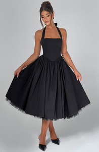 Vestito da festa estivo da donna vestito vestito da festa estivo CB abiti bianchi celebrità Club da sera <span class=keywords><strong>elegante</strong></span> - Product Image 5