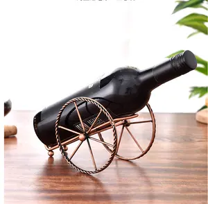 Fashion Home Kitchen Heavy Strong Metal Single Bottle Wine Storage Rack Wine Holder