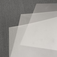 Feuille mate en plastique de film de PVC de film rigide givré feuille de sable grossière transparente de PVC