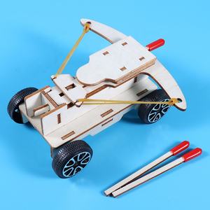 Nuevo Juguete Educativo de Madera para Niños: Arco de Guerra Creativo para Ensamblar a Mano, Pequeño Kit de Construcción con Paquete de Materiales - Product Image 6