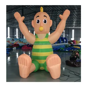 Figuras inflables de dibujos animados, figuras de decoración de cumpleaños, globo inflable para bebé, dibujos animados inflables de Holanda