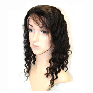 Venta directa de fábrica de alta calidad negro Natural de la onda Tina Turner Peluca de cabello humano - Product Image 1