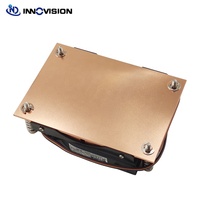 Nouveau dissipateur thermique Cooper pour processeur AMD AM4 AM5 1U Refroidisseur CPU TDP95W pour serveur 1U Hauteur 27mm 1UA27