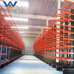 رفوف تخزين صناعية من الفولاذ المجلفن المطلي بالبودرة شديدة التحمل من فور فيكتوري، رفوف كابولية لتكديس الرفوف - Product Image 2