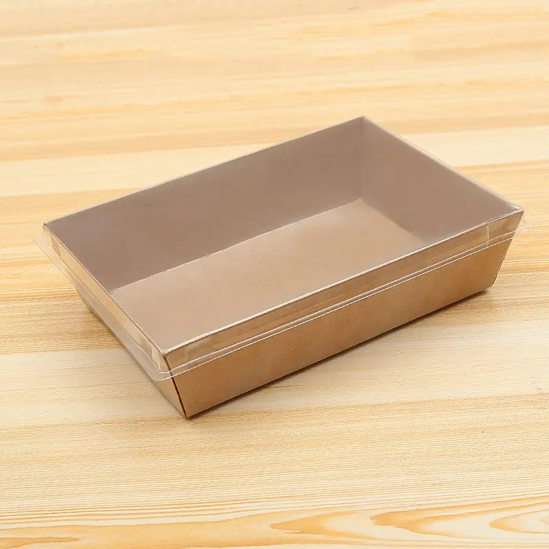 Wholesale Creative Kraft Paper Lunch Box Fruit Fried Chicken And French Fries Packaging Box