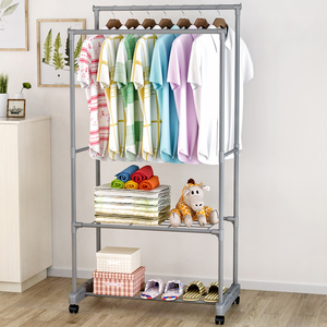 Stendibiancheria da letto per bambini <span class=keywords><strong>appendiabiti</strong></span> rosa <span class=keywords><strong>appendiabiti</strong></span> da terra stendibiancheria da esterno con ruote - Product Image 3